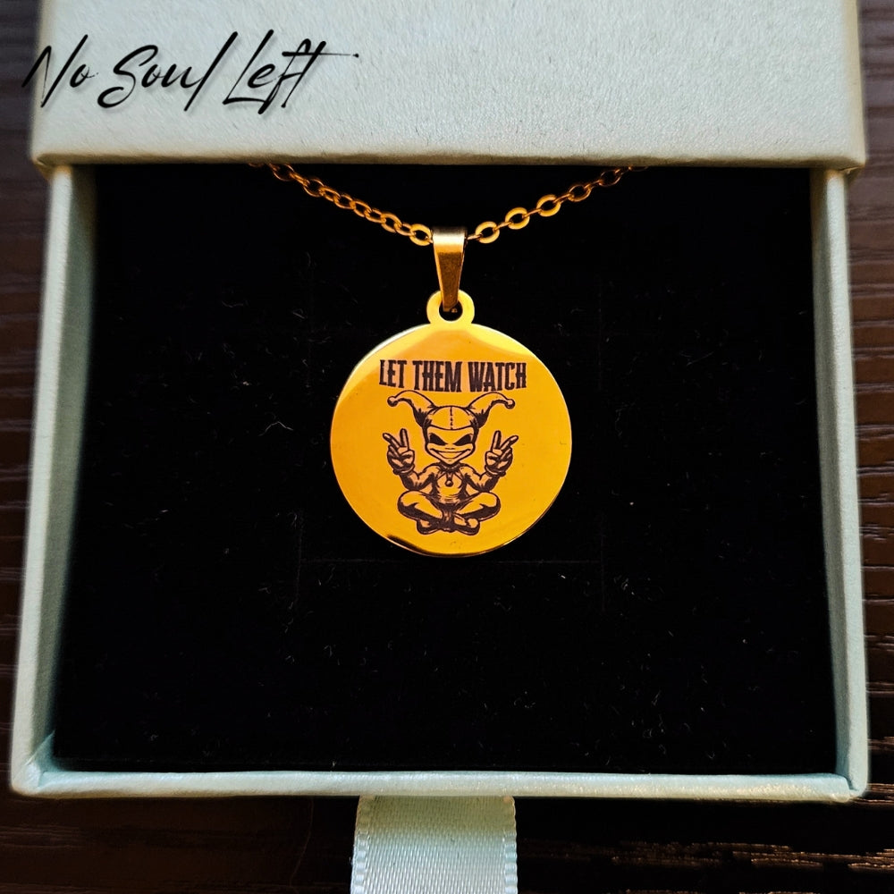 LET THEM WATCH - Halskette