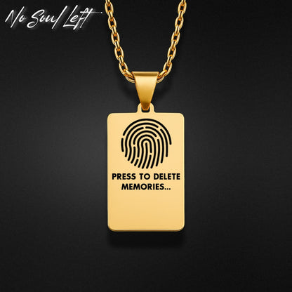 Press to delete - Halskette