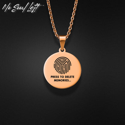 Press to delete - Halskette