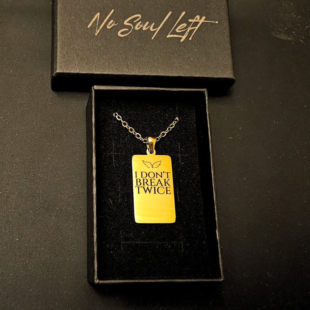 Dont break twice - Halskette